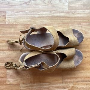 Free people San Marcos wood clogs size 41